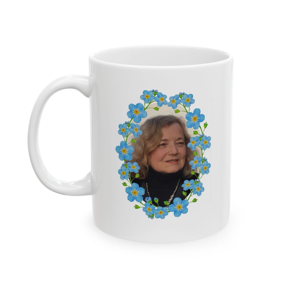 Judy M. Johnson - Artist's Mug by Forget-me-Not Productions