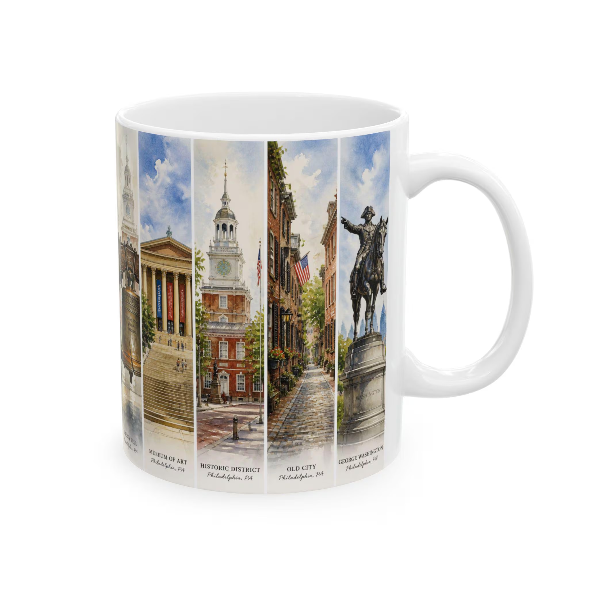 Cities & Travel mug example