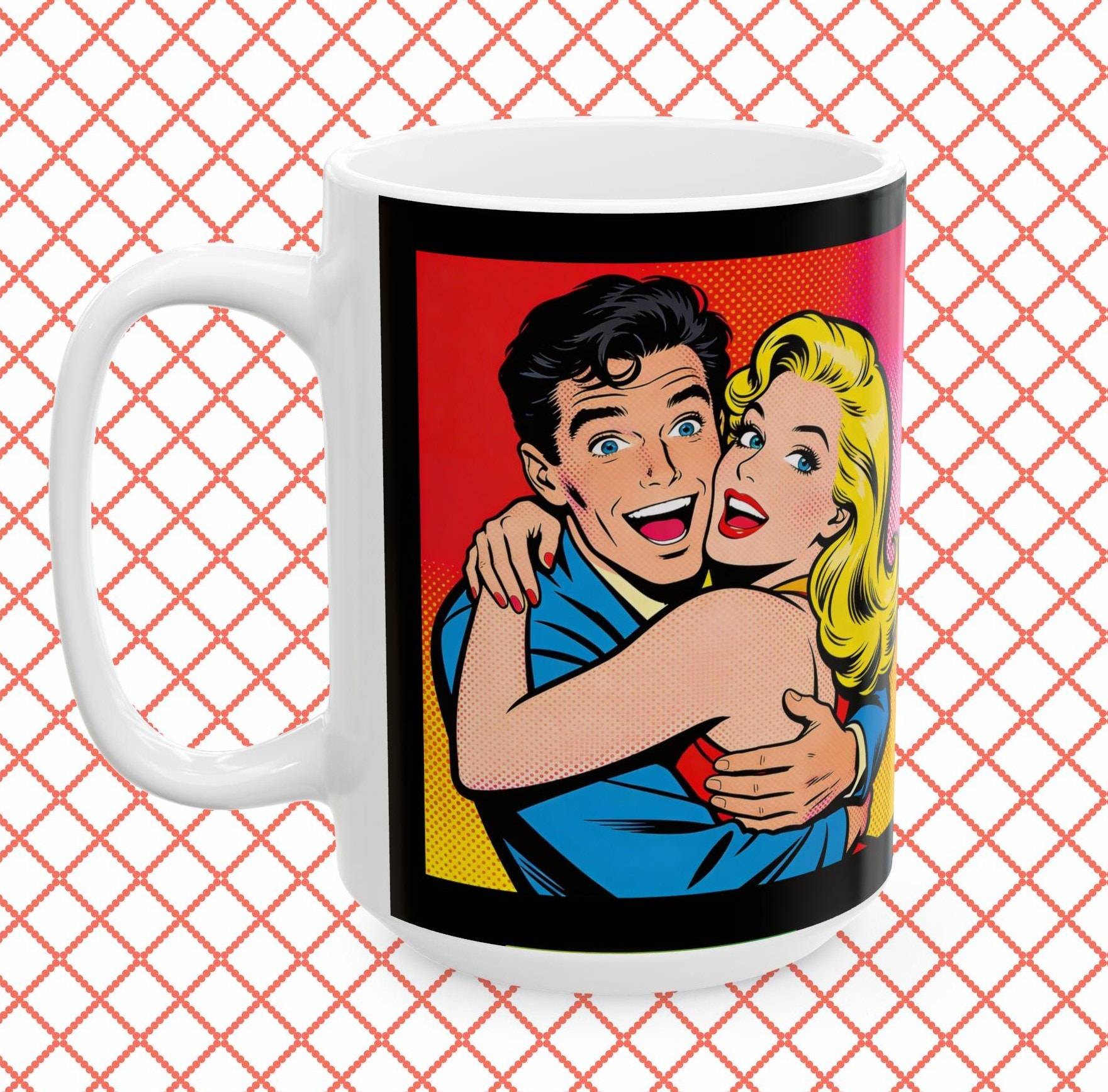 Comic, Pop Art & Superheroes mug example